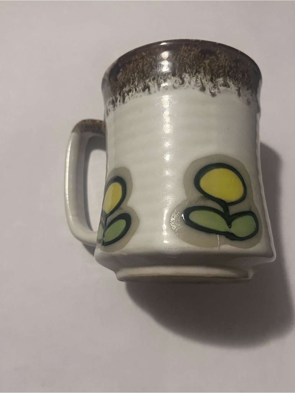 Cup with flowers